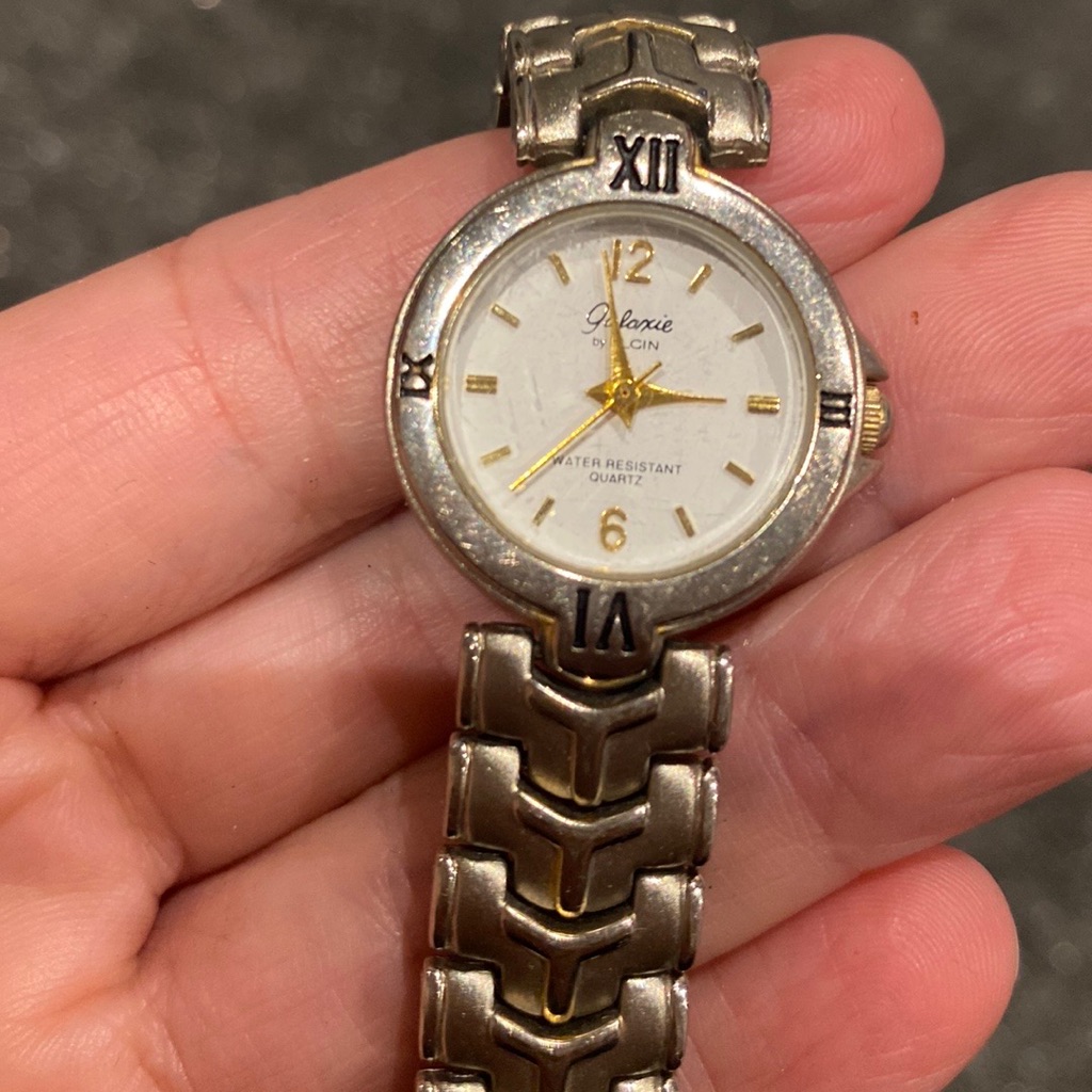 Vintage Galaxy Stainless Steel Ladies Watch